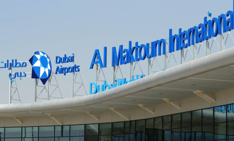 l'aéroport Al-Maktoum