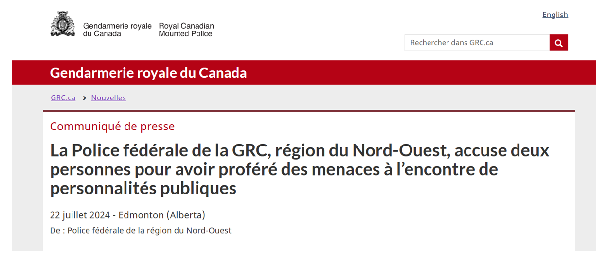 Gendarmerie Royale du canada